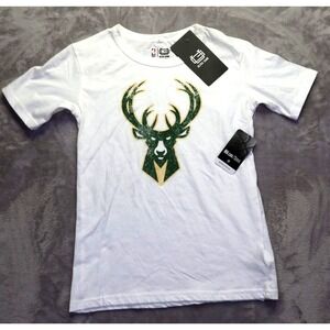 Milwaukee Bucks NBA Basketball T Shirt Women's Size S NWT New